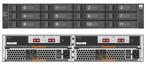 NetApp DS212C Disk Shelf Configurations