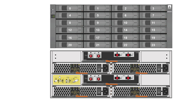 NetApp DS4486 Disk Shelf Configurations