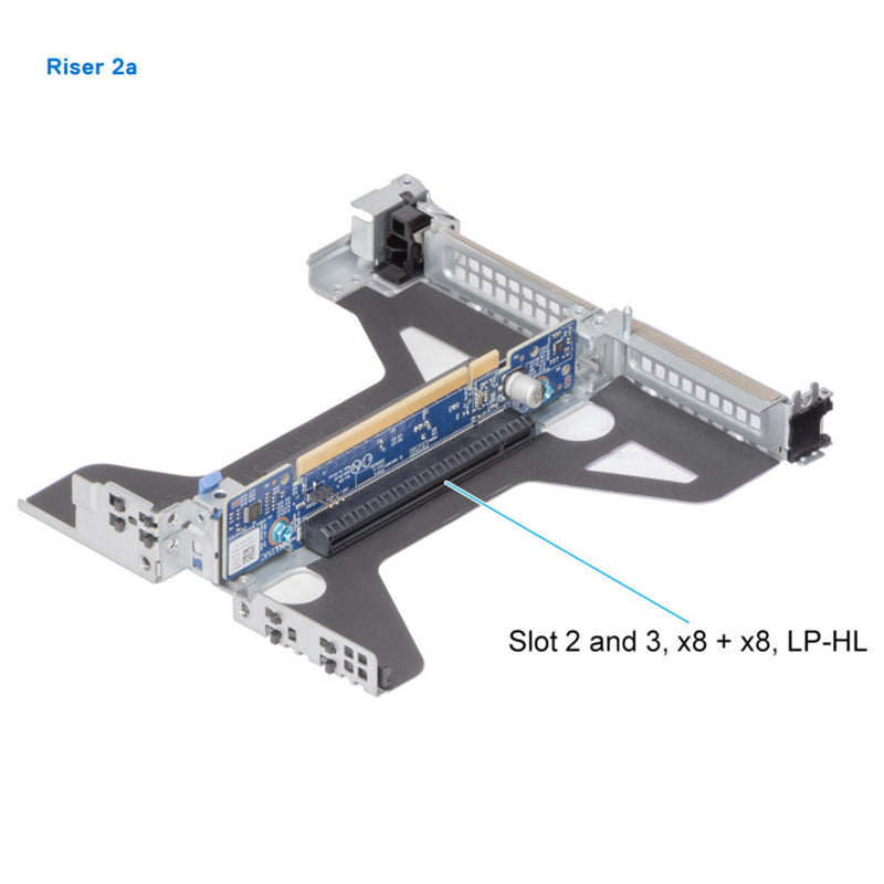 Dell PowerEdge R650xs PCI-e Config1. with 3x LP