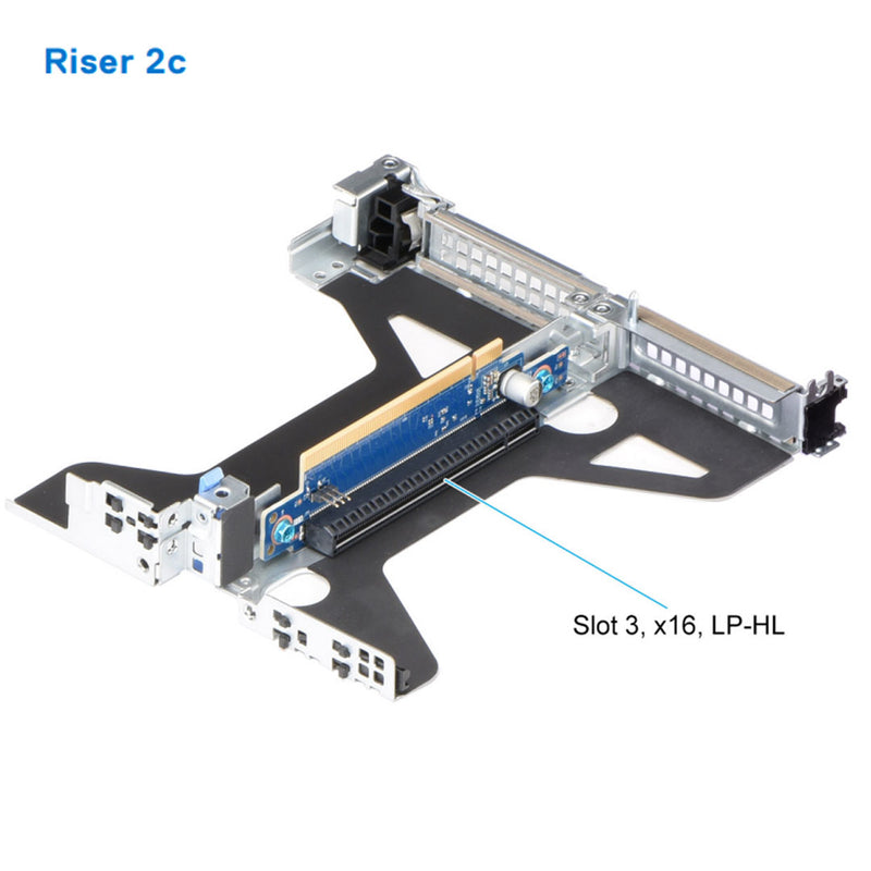 Dell PowerEdge R650xs PCI-e Config3. with 2x LP
