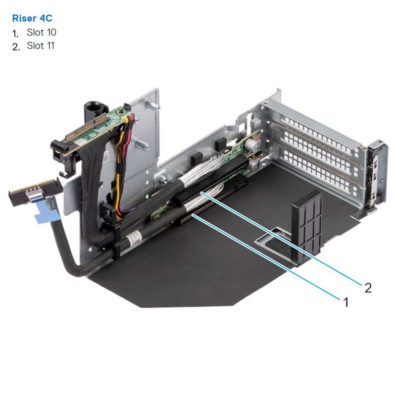 Dell PowerEdge R960 Riser Config0-1. 4 x16 FH