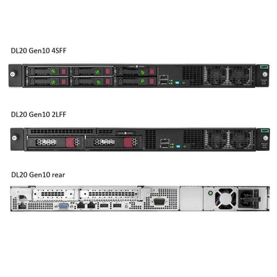 Refurbished HPE ProLiant DL20 Gen10 Configure to Order Server