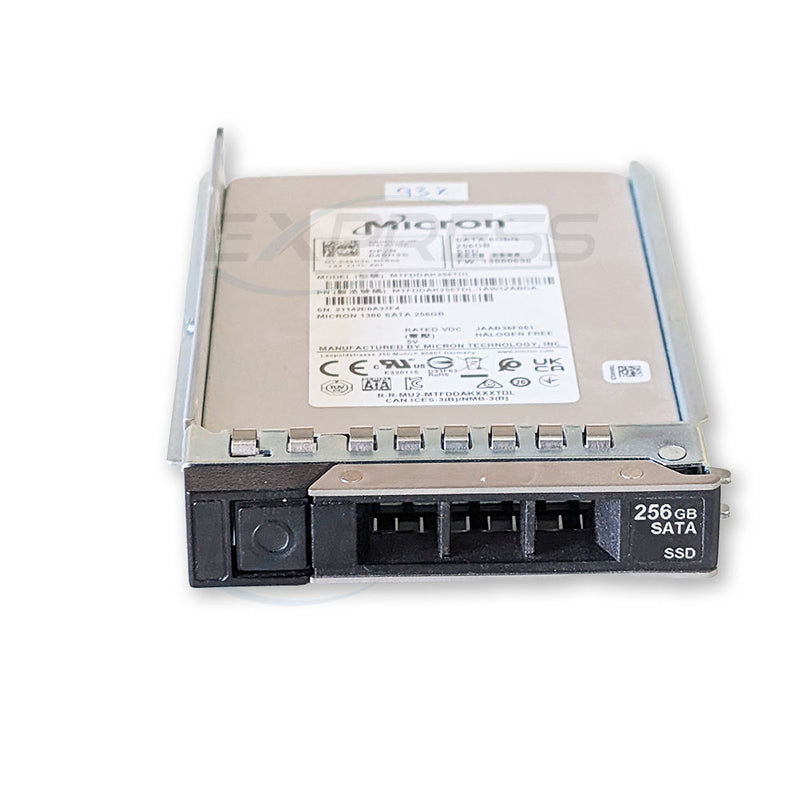 49H3G - 256GB SATA 6Gbps 2.5in 7mm SSD, Micron 1300 | Dell
