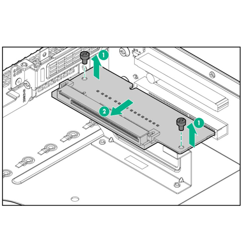 HPE XL190R x16 11OS Right Riser Kit | 798186-B21