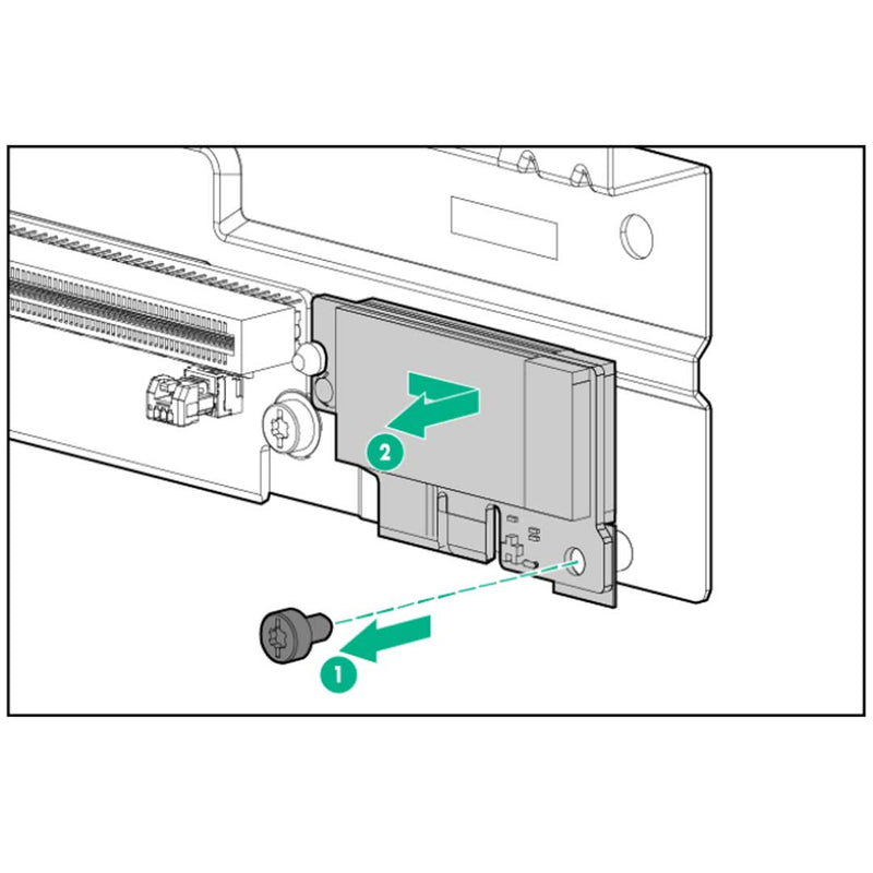 HPE XL170R/190R NGFF Riser For M2SATA Kit | 798190-B21