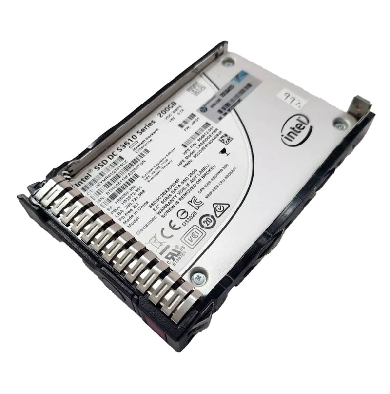 HPE 2.5" 200GB SATA 6Gbps MU SSD Drives | 805377-001