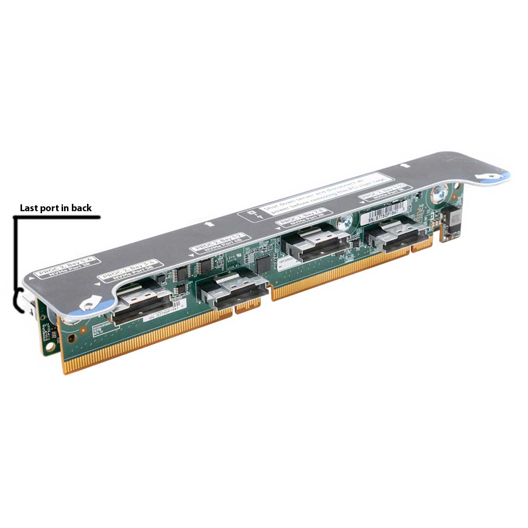 HPE DL360 Gen10 10SFF SAS/SATA/NVMe Premium Backplane Kit | 867974-B21