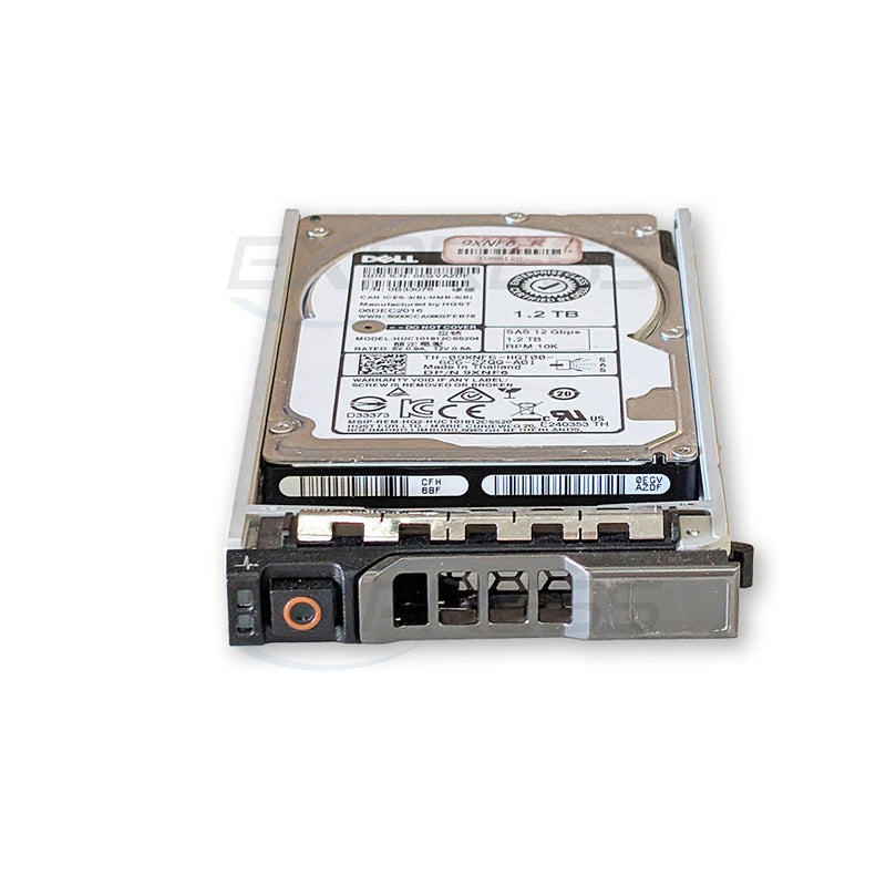 9XNF6 - Dell 2.5" 1.2TB 10K SAS 12Gbps HDD