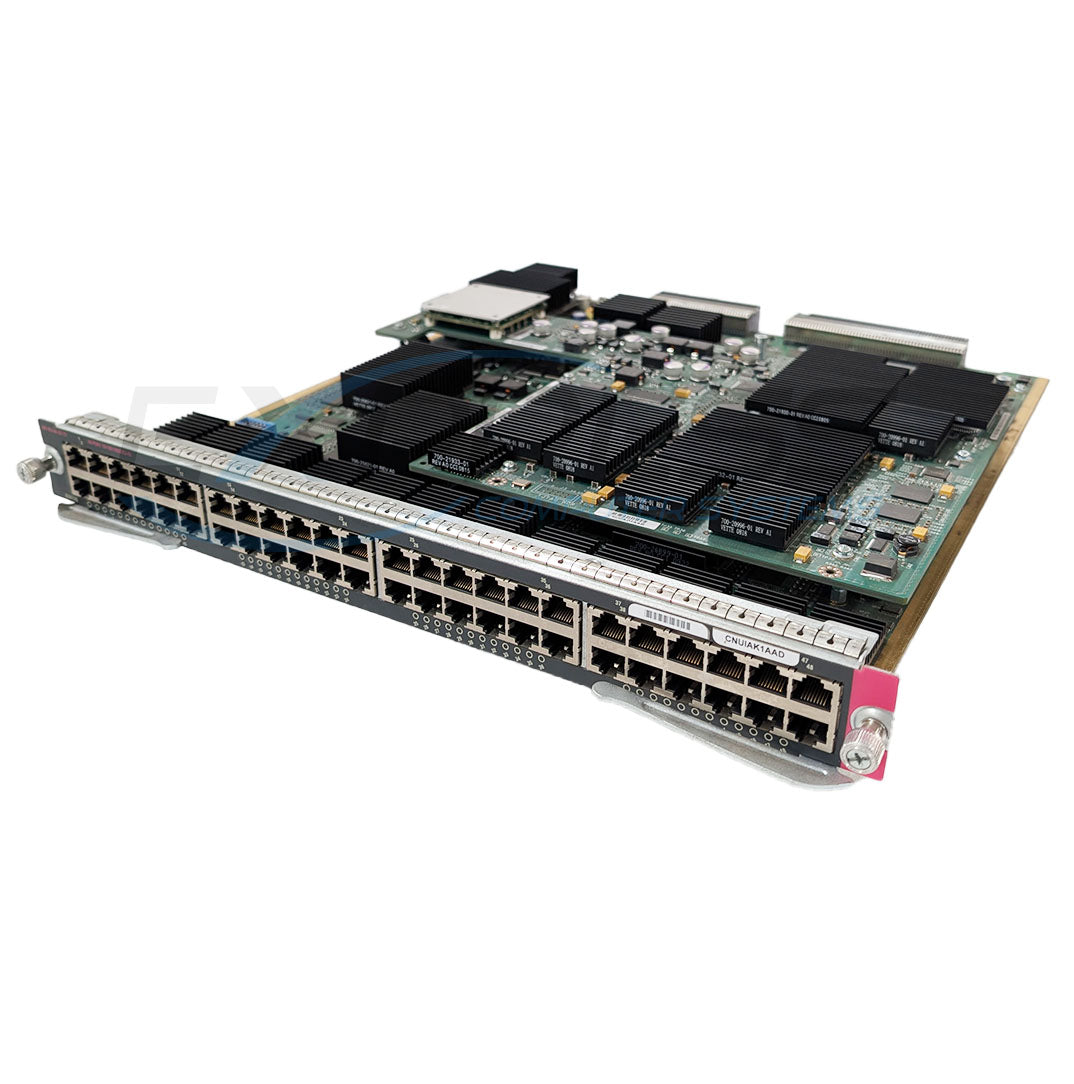Cisco Catalyst 6500 48 Port 10/100/1000Gbps RJ-45 Ethernet Switch | WS-X6748-GE-TX-3CXL