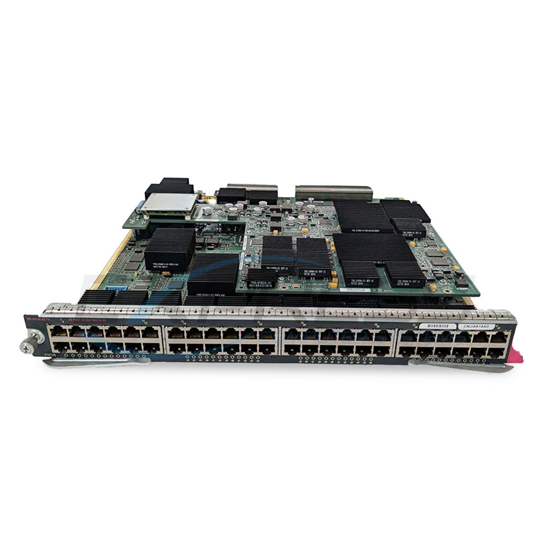Cisco Catalyst 6500 48 Port 10/100/1000Gbps RJ-45 Ethernet Switch | WS-X6748-GE-TX-3CXL