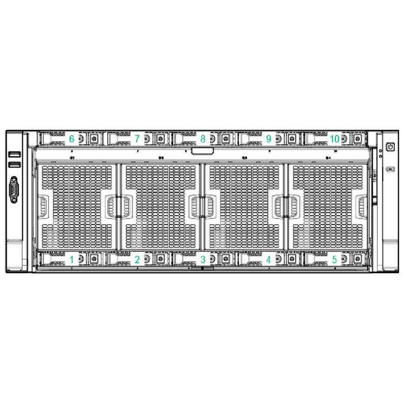 HPE ProLiant DL580 (G9) E7-8893V4 4P 256GB-R P830I/4G 534FLR-SFP 1500W RPS Server | 816814-B21