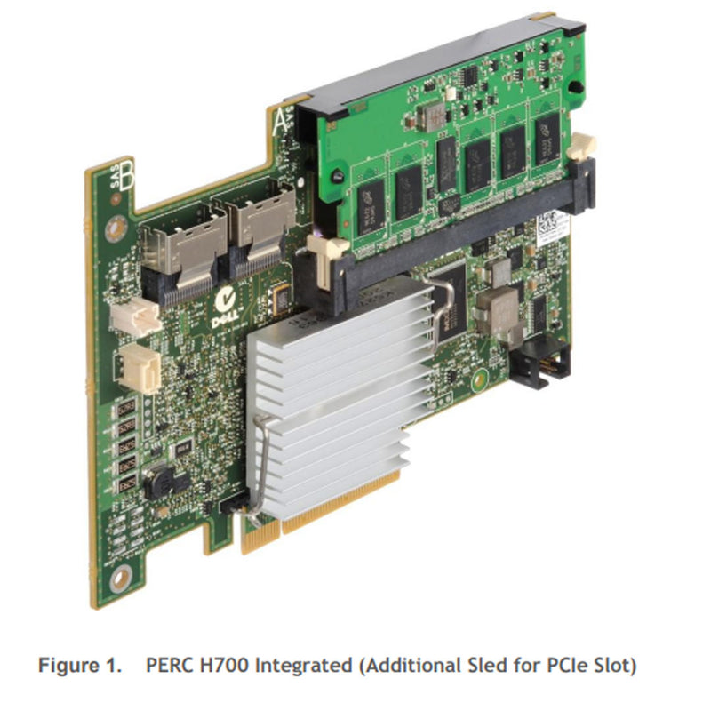 Dell PERC 7 H700 1GB SAS RAID Controller | HCR2Y