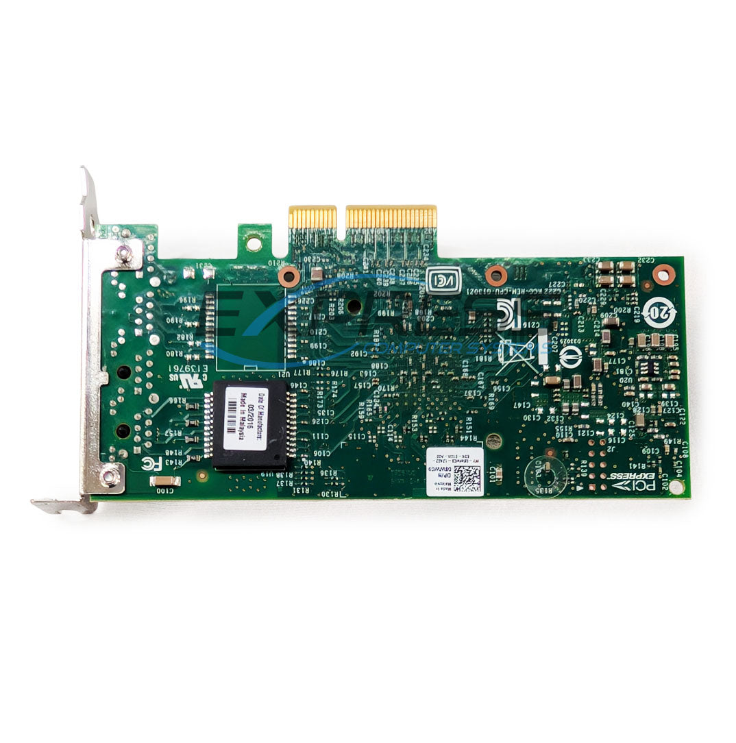 Dell Intel I350-T2 Dual Port 1GBase-T LP Adapter | 8WWC9