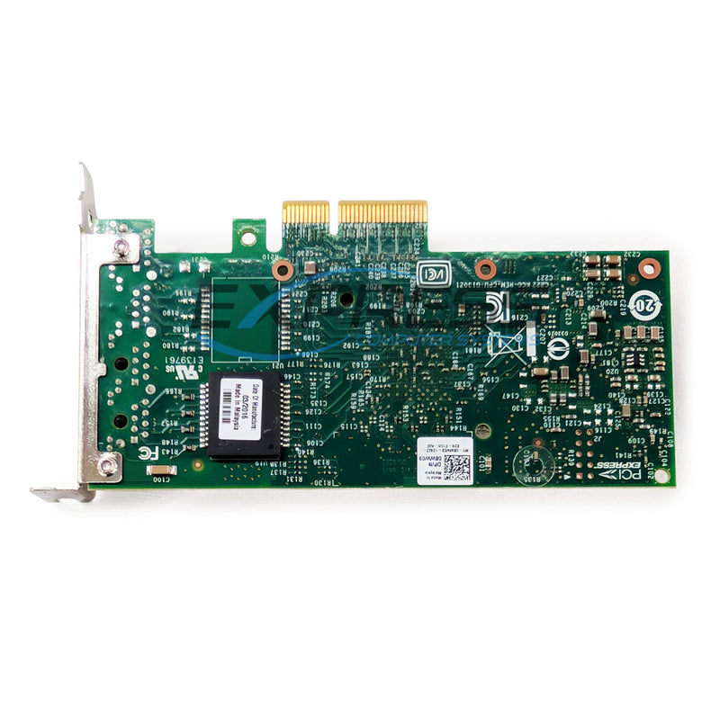 Dell Intel I350-T2 Dual Port 1GBase-T LP Adapter | 8WWC9