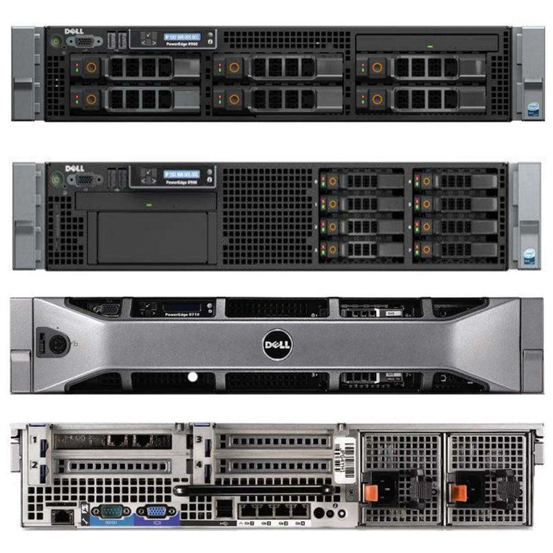 Dell PowerEdge R710 Rack Server Chassis (4x3.5")