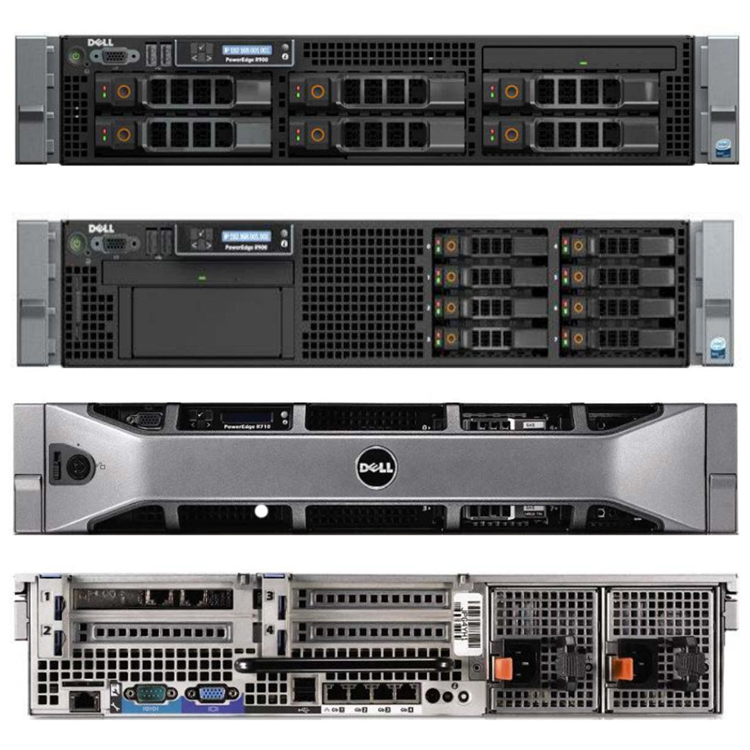 Dell PowerEdge R710 Rack Server Chassis (8x2.5")