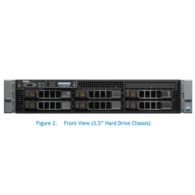 Dell PowerEdge R710 Rack Server Chassis (4x3.5")