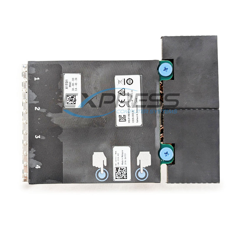 Dell QLogic FastLinQ 41164 Quad Port 10GBase-T rNDC | XVVY1