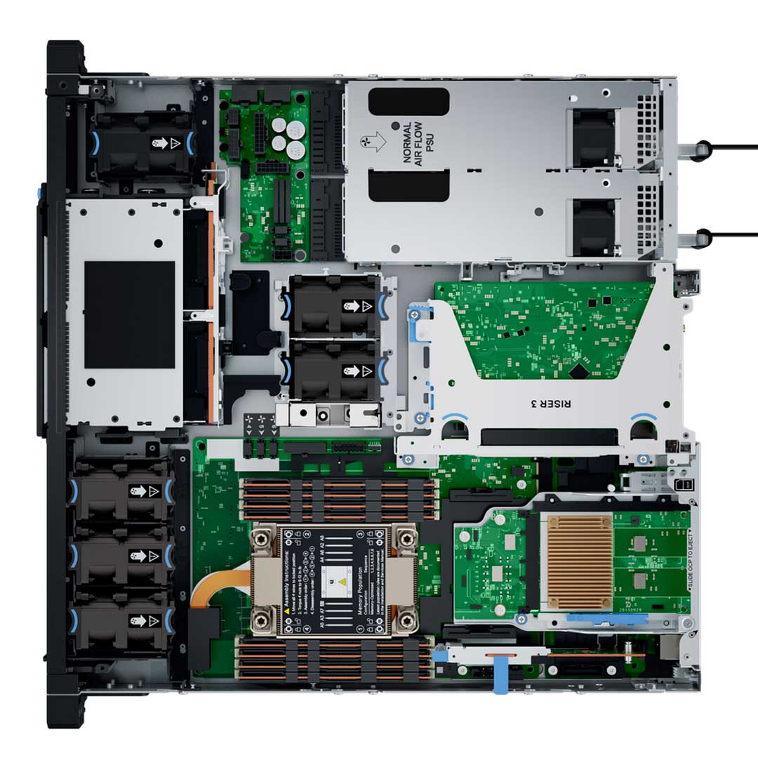 Dell Poweredge Xr5610 Rack Server Chassis (4X 2.5") | Front Access
