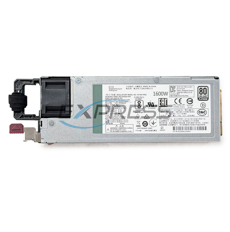 HPE 1600W Flex Platinum Power Supply Unit (PSU) | 863373-001