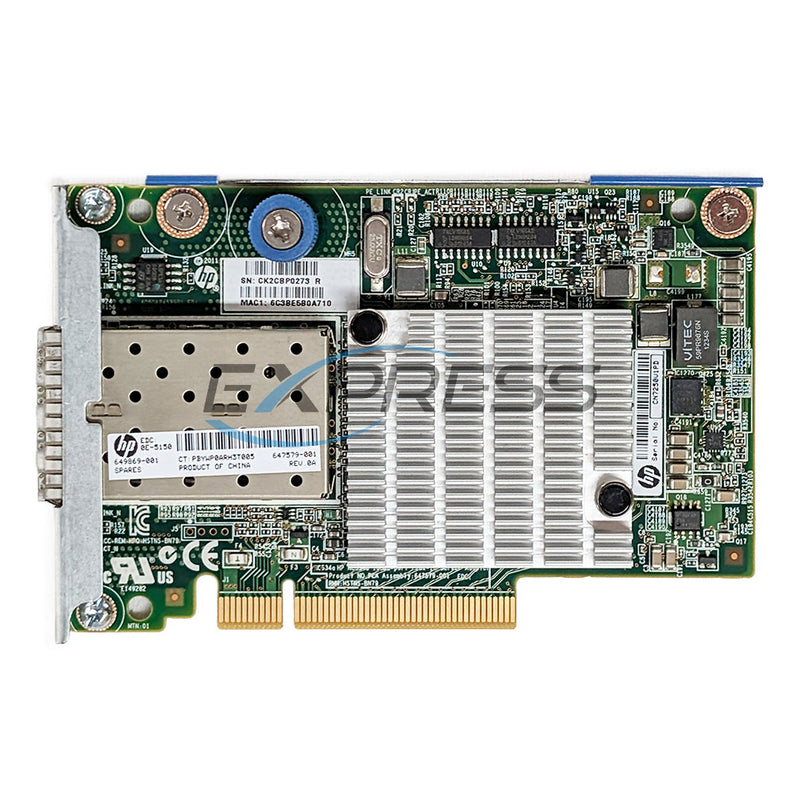 HPE 530FLR (G8) Dual Port 10Gb SFP+ Adapter | 649869-001