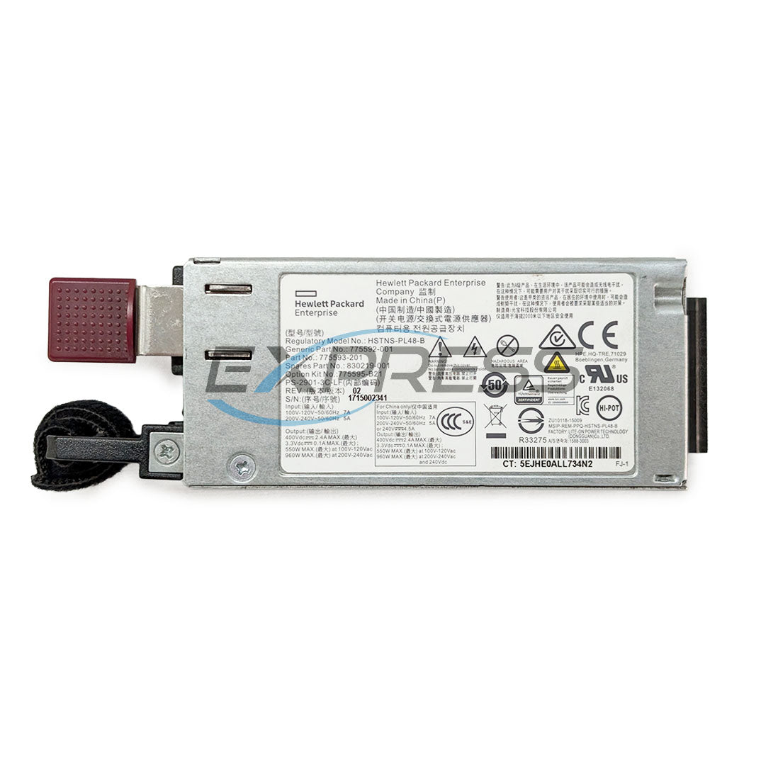 HPE 900W AC/240VDC Power Supply Unit (PSU) | 830219-001