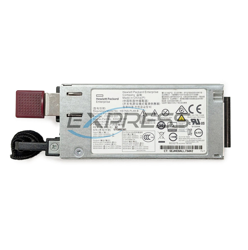 HPE 900W AC/240VDC Power Supply Unit (PSU) | 830219-001