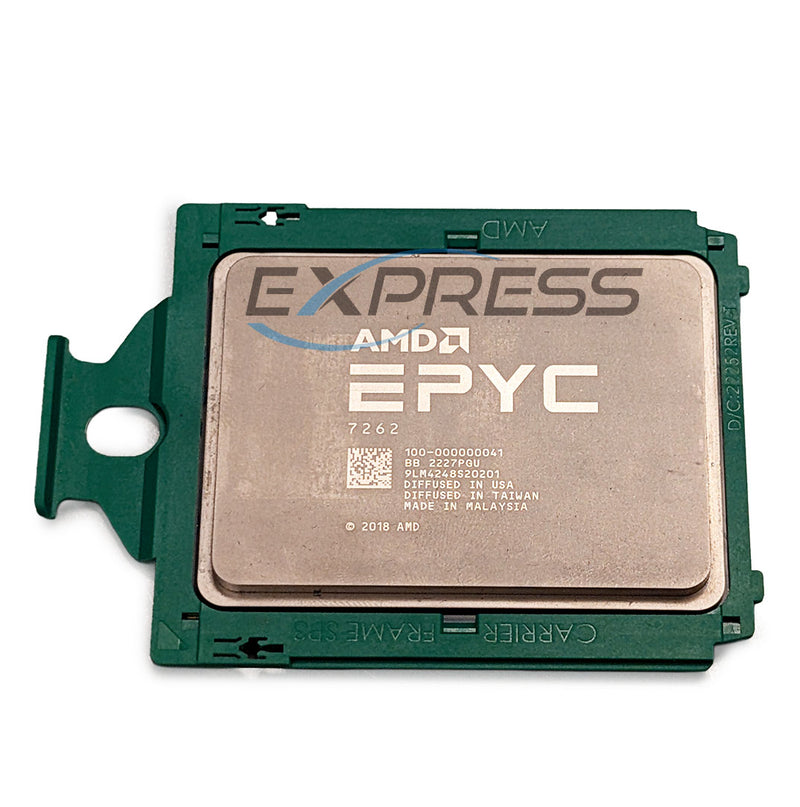 HPE AMD EPYC 7262 (3.2Ghz / 128MB / 8 Core / 3200Mhz / 155W) Processor Kit | P17537-L21