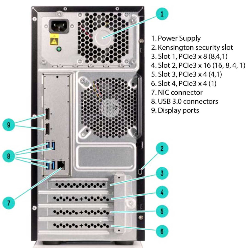 HPE ProLiant ML10 (G9) G4400 4GB-R NHP 4LFF SATA 300W Entry Server | 837826-001