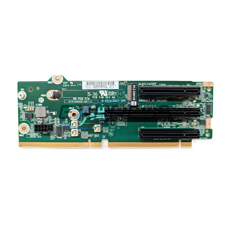 HPE ProLiant Dl380 (G10) 2x8+1x16 PCI-e M.2 Riser | 877946-001