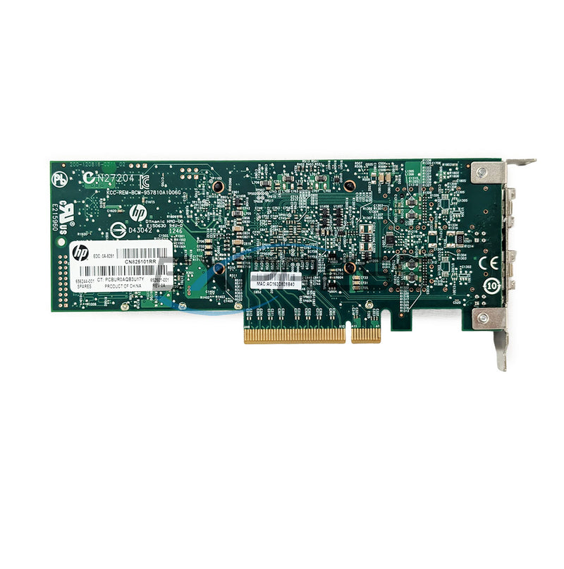 HPE 530SFP+ Dual Port 10GbE Adapter | 656244-001