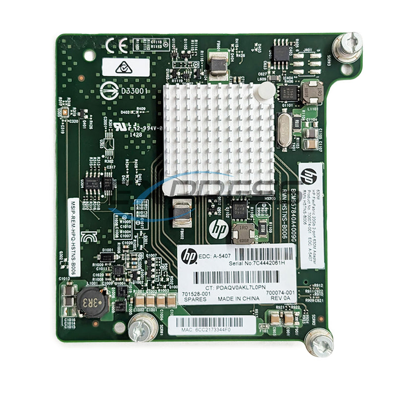 HPE 630M Dual Port 20GbE Flex Fabric Adapter | 700074-001