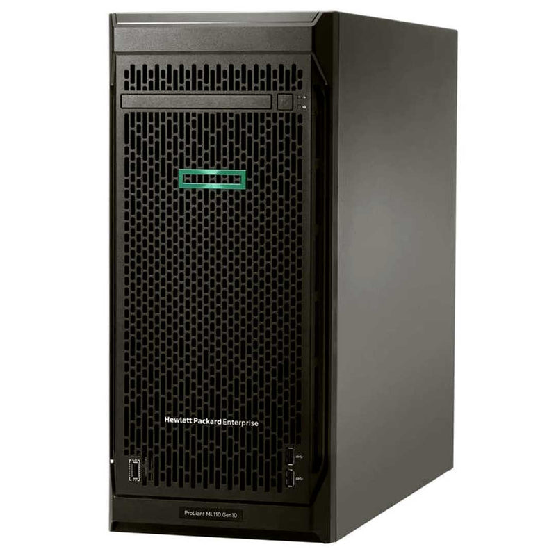 HPE ProLiant ML110 (G10) 4210R 2.4GHz 10 Core 1P 16GB-R S100i 8SFF 800W RPS Server | P54754-001