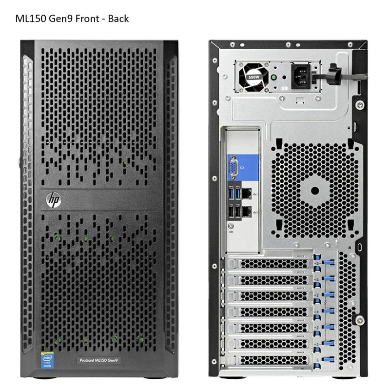 HPE ProLiant ML150 (G9) E5-2603V3 4Gb B140i NHP 4LFF SATA Entry 550W PS Server | 776274-B21