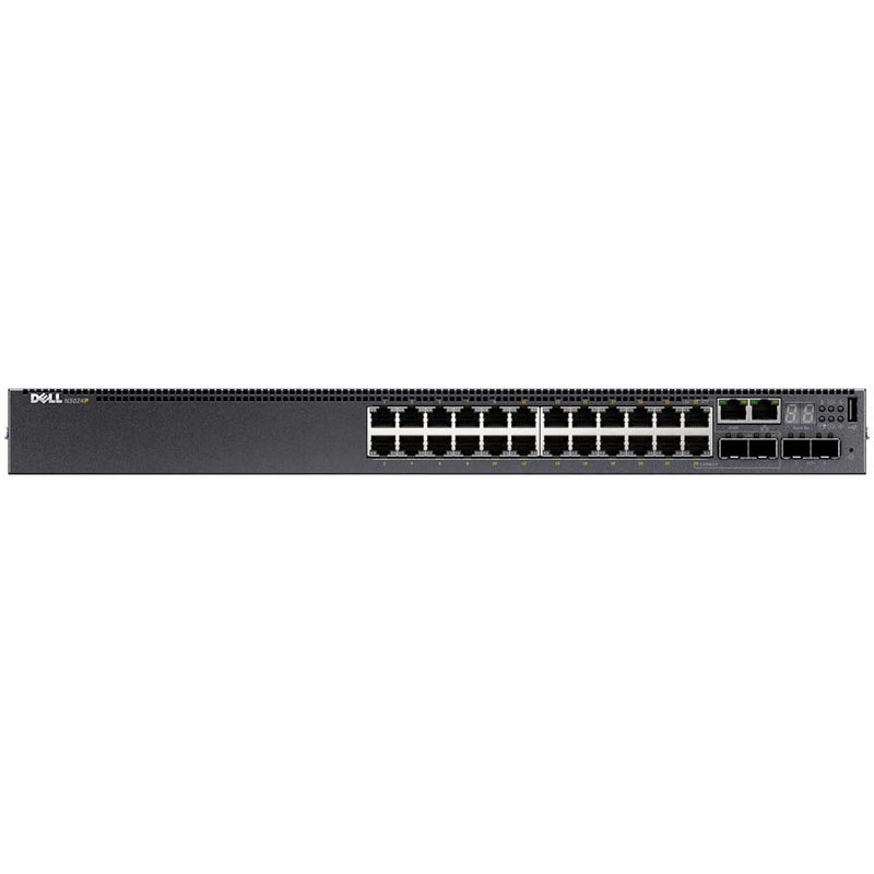 Dell 1GbE 24 Ports 2x SFP+ Switch | N3024