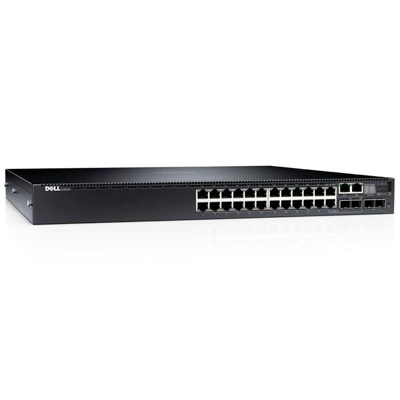 Dell 1GbE 24 Ports 2x SFP+ Switch | N3024