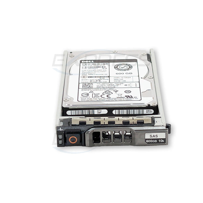 P6GJX - Dell 2.5" 600GB 10K SAS 12Gbps HDD