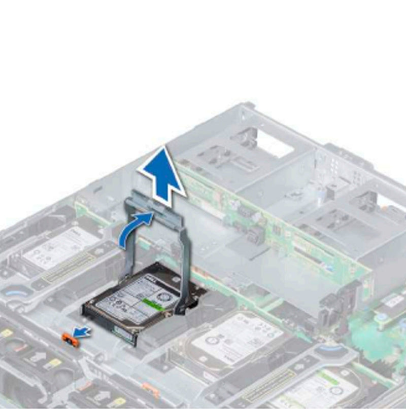 Dell Mid Drive Tray Lff Drive Carrier Sled | FJ21V