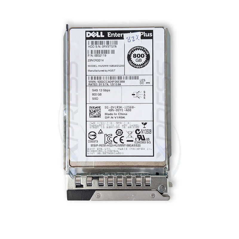 V1R9K - 2.5" 800GB SAS 12Gbps MLC SSD | Dell Compellent