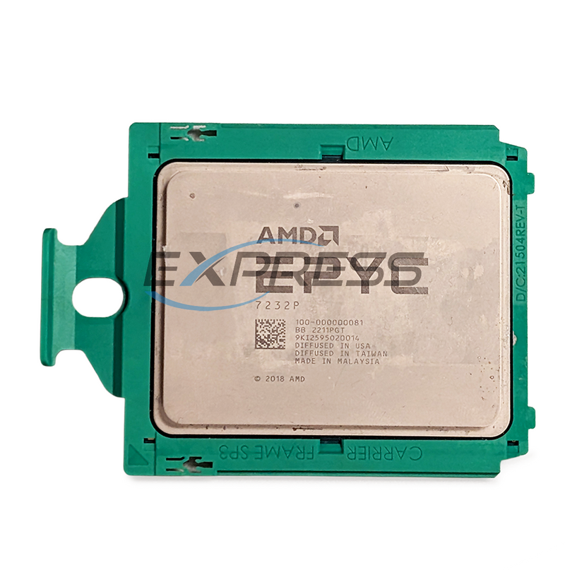 Dell AMD EPYC 7232P (3.1GHz / 8 Cores / 32MB / 120W) Processor (100-000000081)