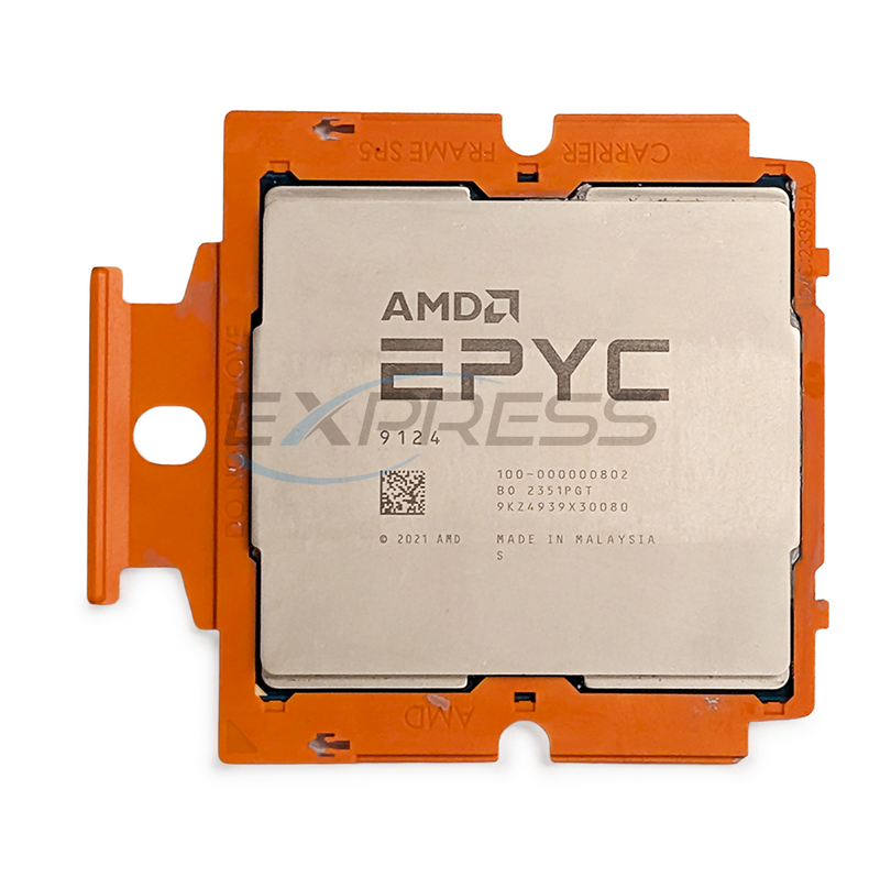 3RMKW - Dell AMD EPYC 9124 (3Ghz / 16 Cores / 64MB / 200W) Processor | 100-000000802