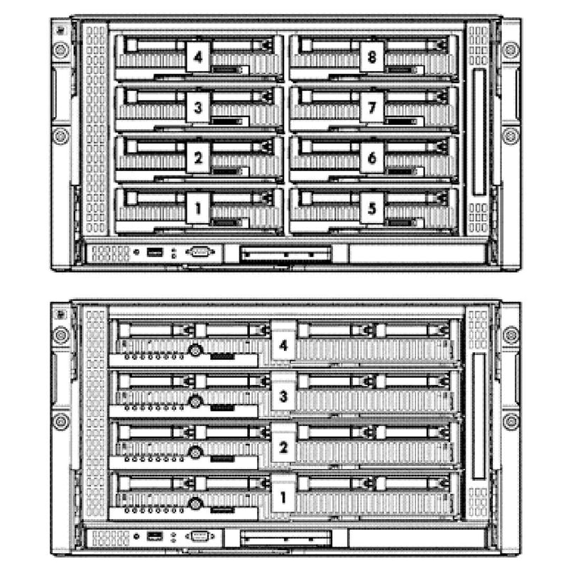 HPE BLC3000 CTO Blade Enclosure - Rackrack | 508668-B21