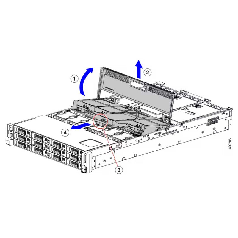 Cisco Ucs C240 M6 12 Lff Chassis Rack Server | UCSC-C240-M6L