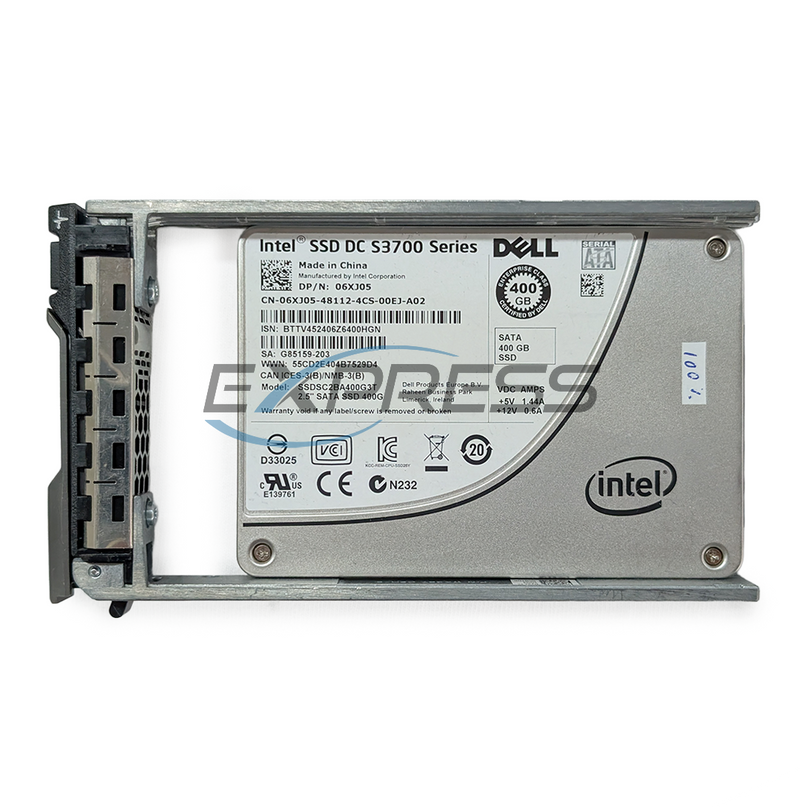 Dell 2.5" 400GB SATA 6Gbps Mlc SSD | 6XJ05