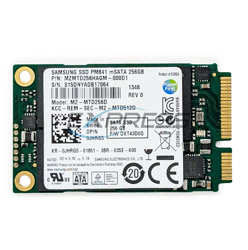 Dell 256Gbps mSATA 6Gbps SSD | JHRG5
