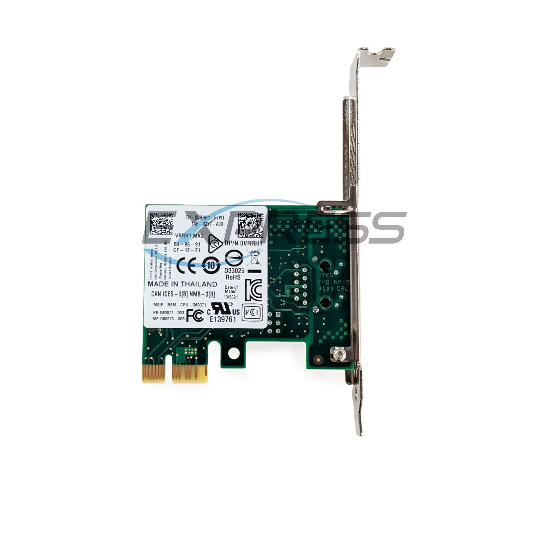 Dell Intel I210-T1 Single Port 1GbE RJ-45 NIC Adapter | VRRH1