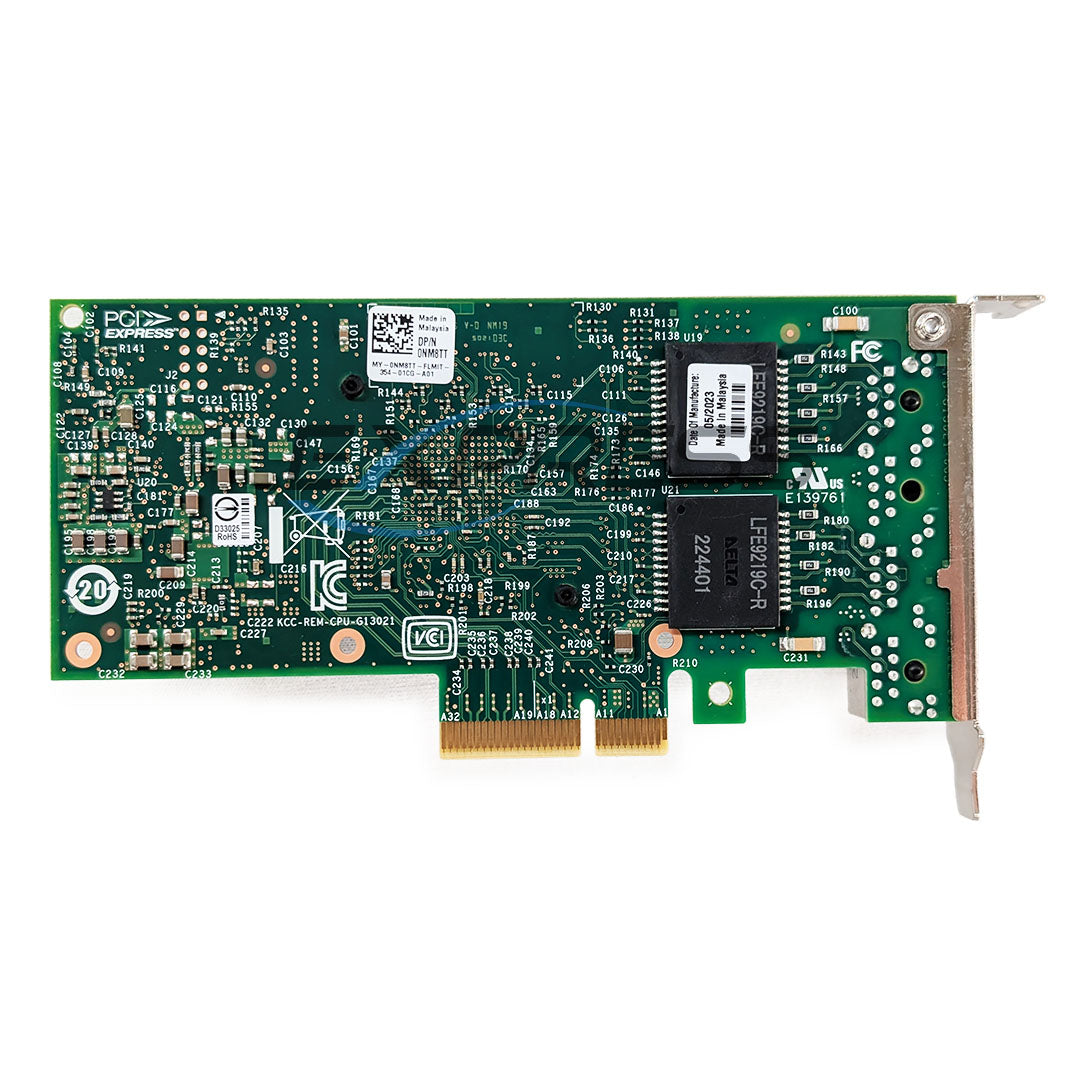 Dell Intel I350-T4 Quad Port 1GBase-T NIC LP Adapter | NM8TT