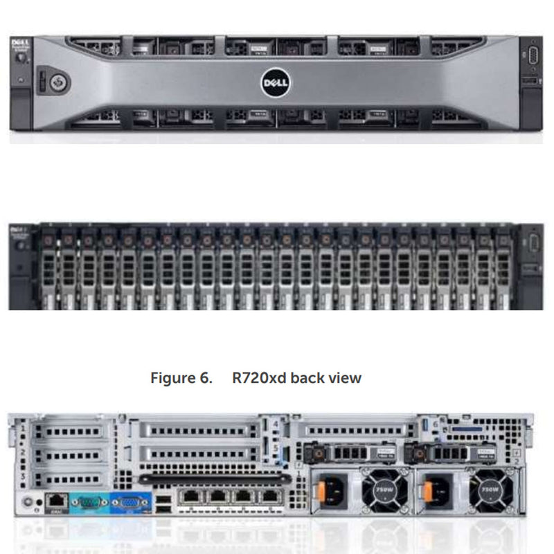 Dell PowerEdge R720xd Rack Server Chassis (24x2.5")