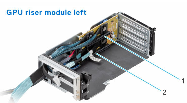 Refurbished Dell Poweredge R750XA Dell 2.5” U.2 7.68TB 4x A100 GPU 2U Rack Server