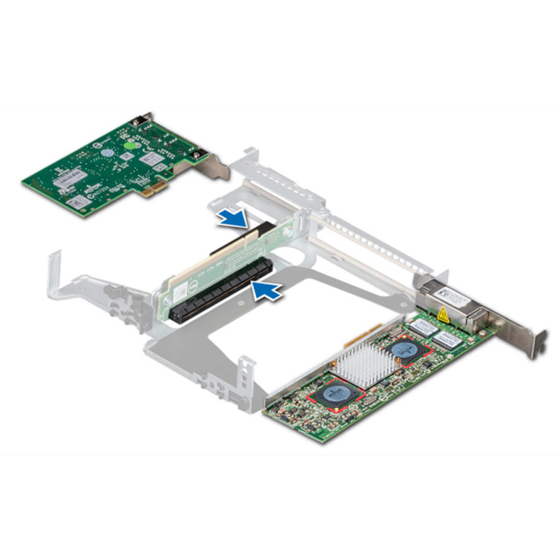 Dell Poweredge R240 Butterfly Riser | XFDD1